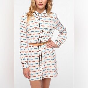 Cooperative Vintage Cars Shirt Dress